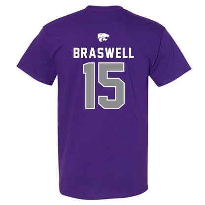 Kansas State - NCAA Women's Soccer : McKinnan Braswell - EMAW T-Shirt-1