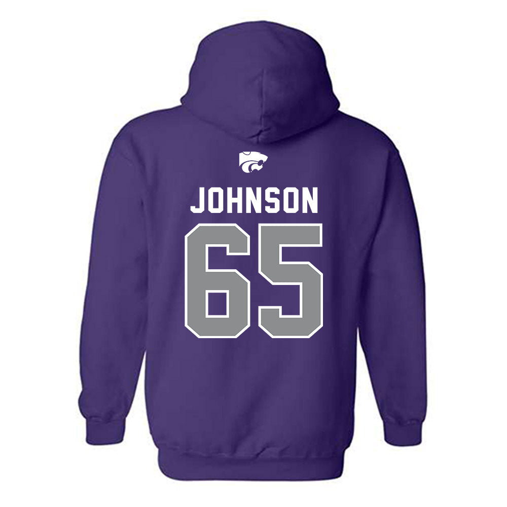 Kansas State - NCAA Football : Tyler Johnson - EMAW Hooded Sweatshirt-1