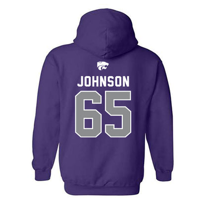 Kansas State - NCAA Football : Tyler Johnson - EMAW Hooded Sweatshirt-1