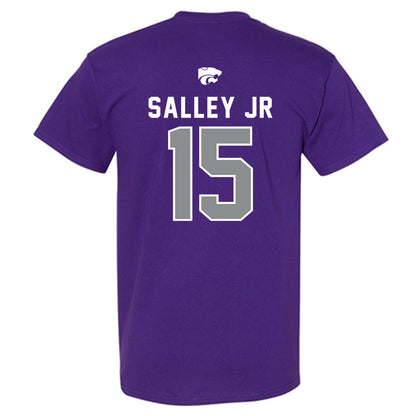 Kansas State - NCAA Football : Derrick Salley jr - EMAW T-Shirt-1
