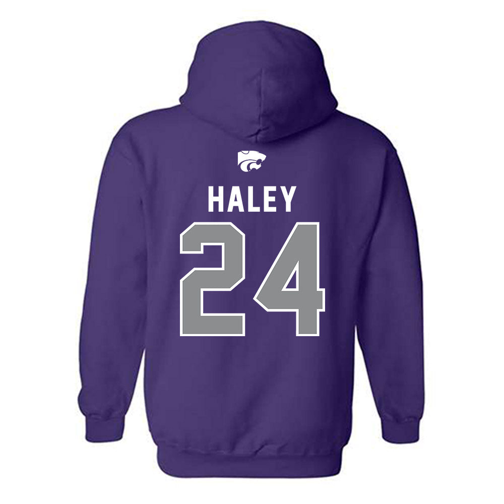 Kansas State - NCAA Baseball : Austin Haley - EMAW Hooded Sweatshirt-1