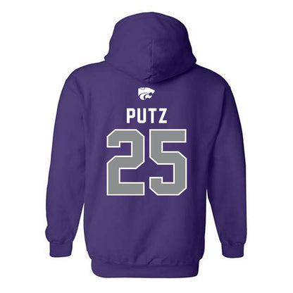 Kansas State - NCAA Baseball : Rohan Putz - EMAW Hooded Sweatshirt-1