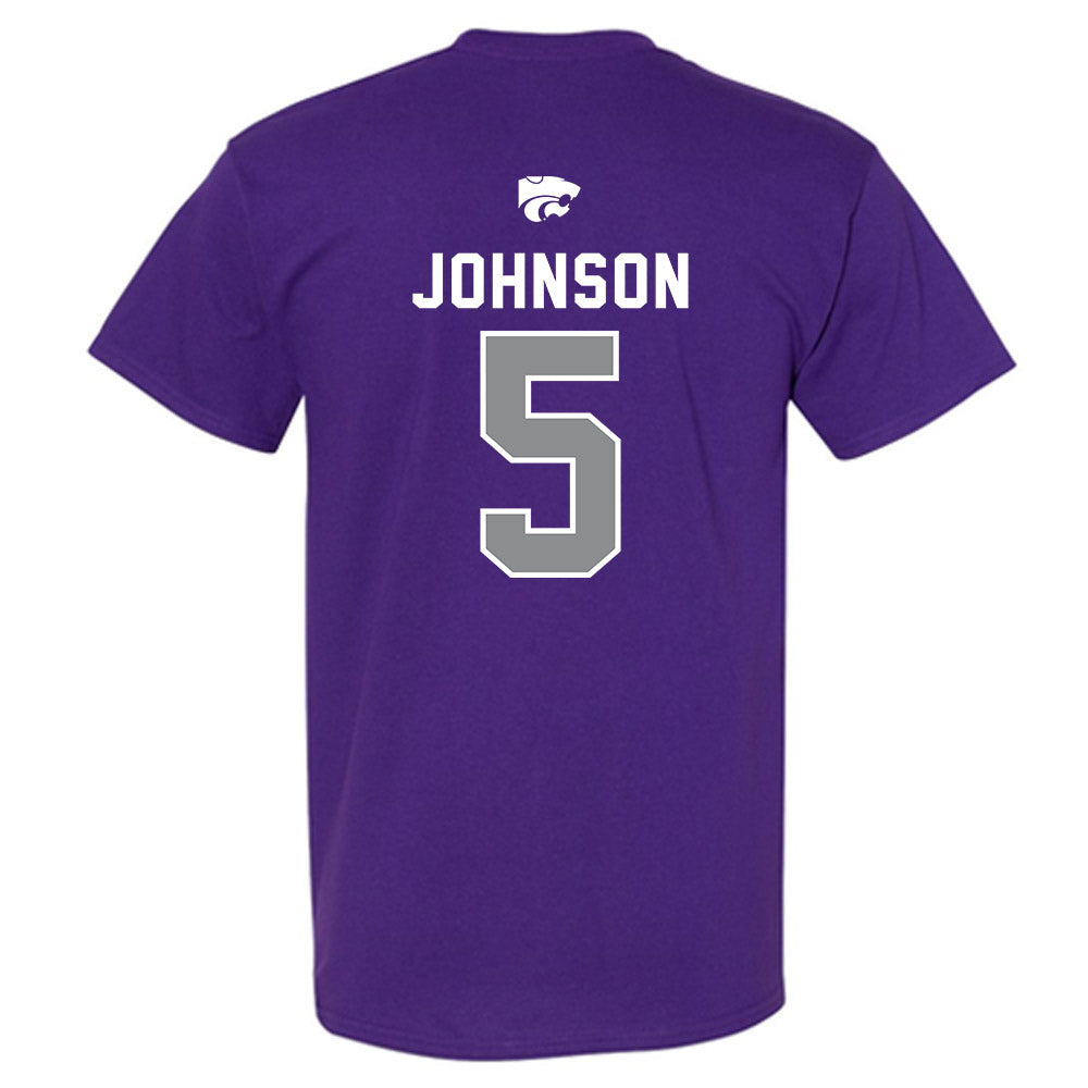 Kansas State - NCAA Football : Avery Johnson - EMAW T-Shirt-1