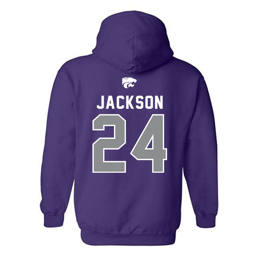 Kansas State - NCAA Football : Martel Jackson - EMAW Hooded Sweatshirt-1