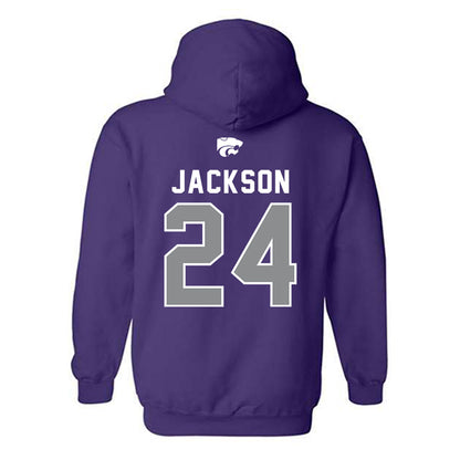 Kansas State - NCAA Football : Martel Jackson - EMAW Hooded Sweatshirt-1