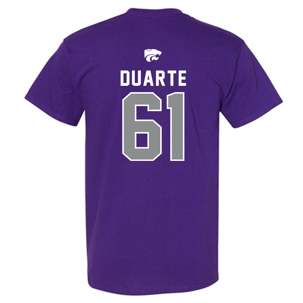 Kansas State - NCAA Football : Chase Duarte - EMAW T-Shirt-1