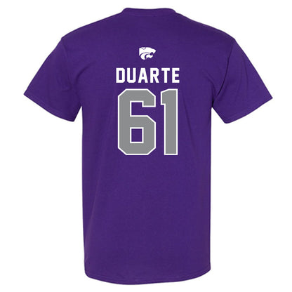 Kansas State - NCAA Football : Chase Duarte - EMAW T-Shirt-1