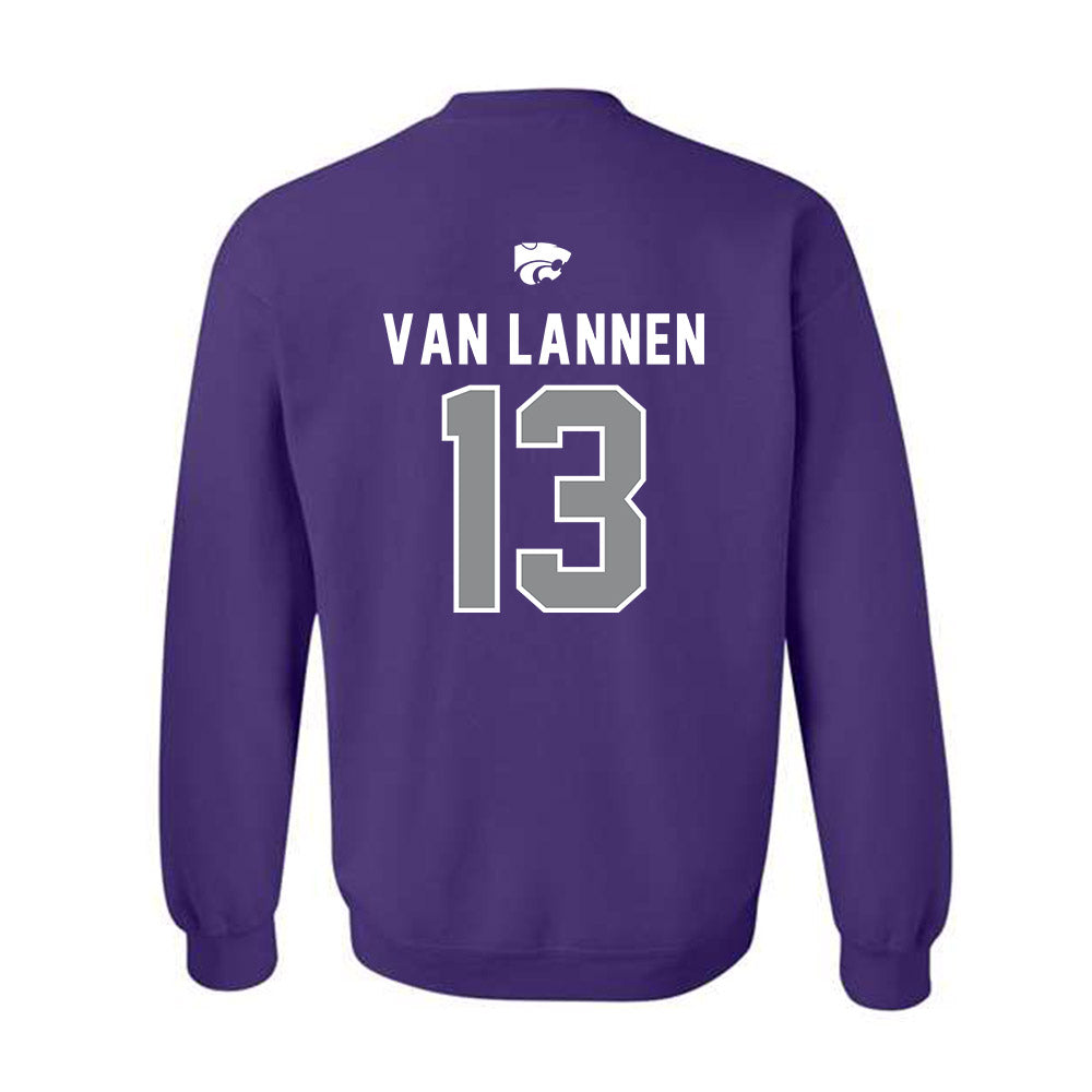 Kansas State - NCAA Women's Volleyball : Emerson Van Lannen - EMAW Crewneck Sweatshirt-1