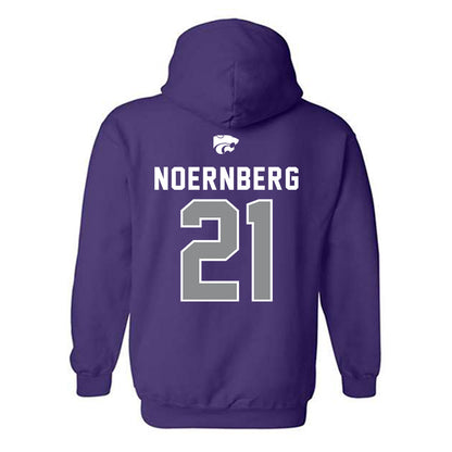 Kansas State - NCAA Football : Bryce Noernberg - EMAW Hooded Sweatshirt-1