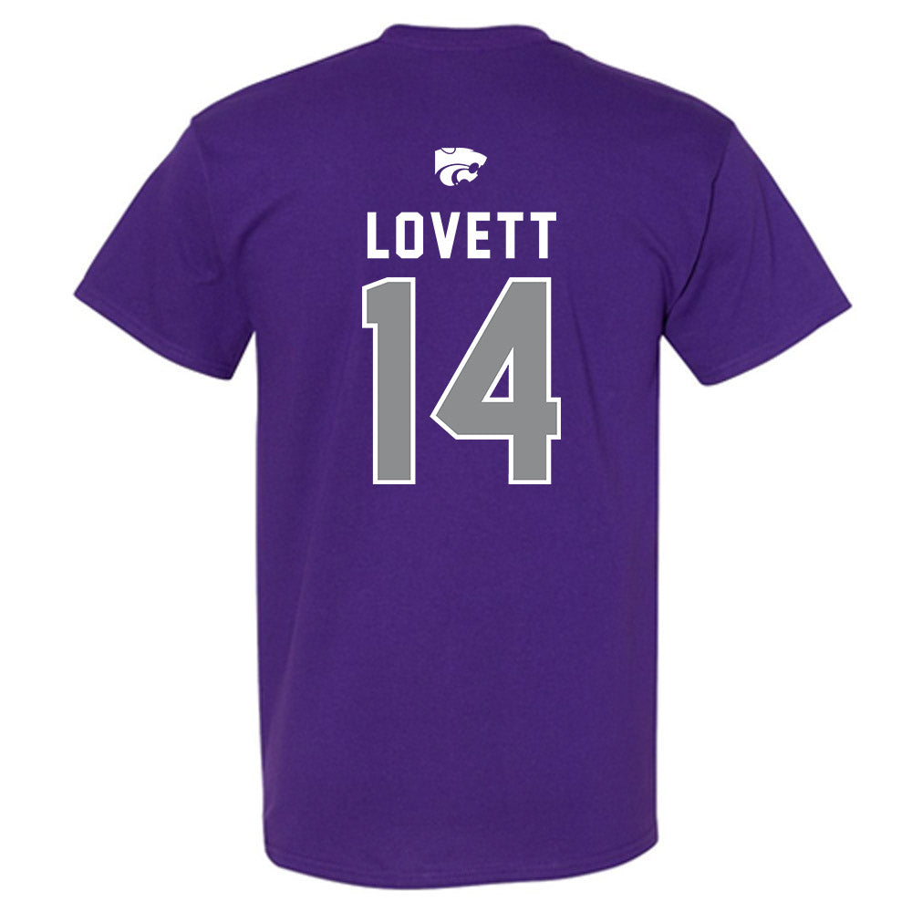 Kansas State - NCAA Football : Maxwell Lovett - EMAW T-Shirt-1