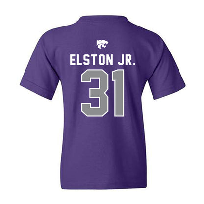 Kansas State - NCAA Football : Monterrio Elston Jr. - EMAW Youth T-Shirt-1
