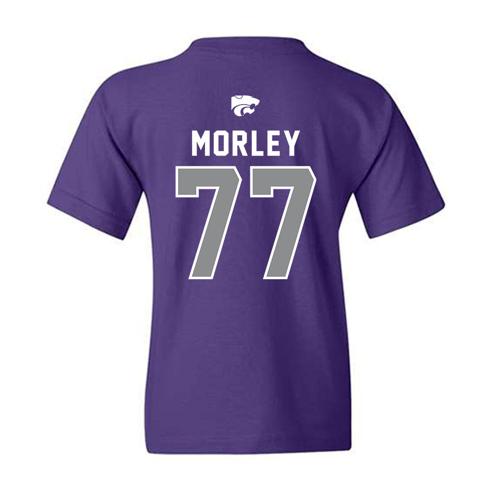 Kansas State - NCAA Football : Tanner Morley - EMAW Youth T-Shirt-1