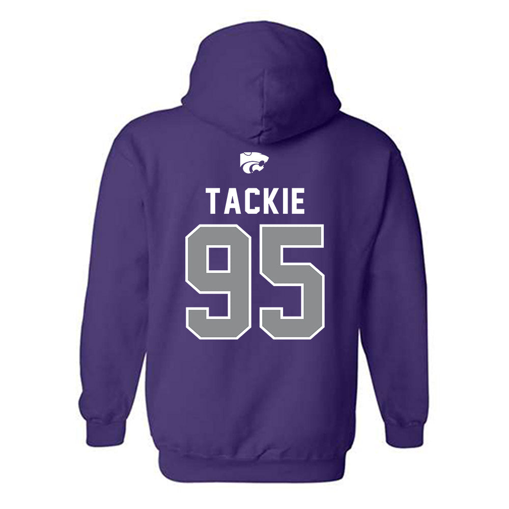 Kansas State - NCAA Football : Patrick Tackie - EMAW Hooded Sweatshirt-1