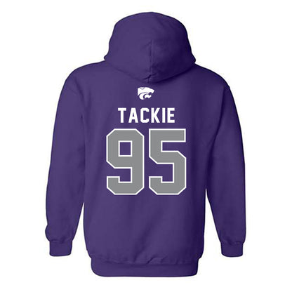 Kansas State - NCAA Football : Patrick Tackie - EMAW Hooded Sweatshirt-1