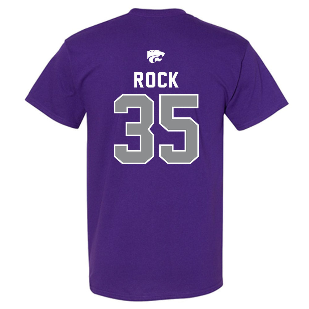 Kansas State - NCAA Men's Basketball : Jeffrey Rock - EMAW T-Shirt-1