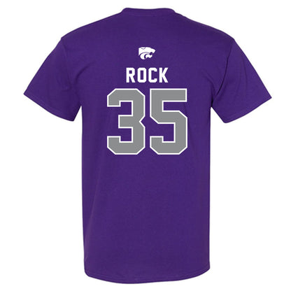Kansas State - NCAA Men's Basketball : Jeffrey Rock - EMAW T-Shirt-1