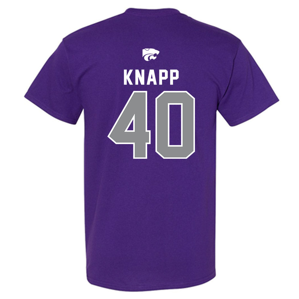 Kansas State - NCAA Football : Dalton Knapp - EMAW T-Shirt-1