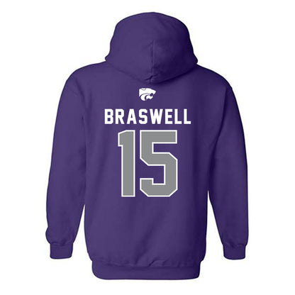 Kansas State - NCAA Women's Soccer : McKinnan Braswell - EMAW Hooded Sweatshirt-1