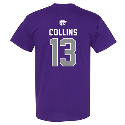 Kansas State - NCAA Football : RJ Collins - EMAW T-Shirt-1