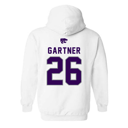 Kansas State - NCAA Baseball : Noah Gartner - EMAW Hooded Sweatshirt-1
