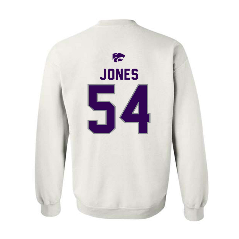 Kansas State - NCAA Football : Keiton Jones - EMAW Crewneck Sweatshirt-1