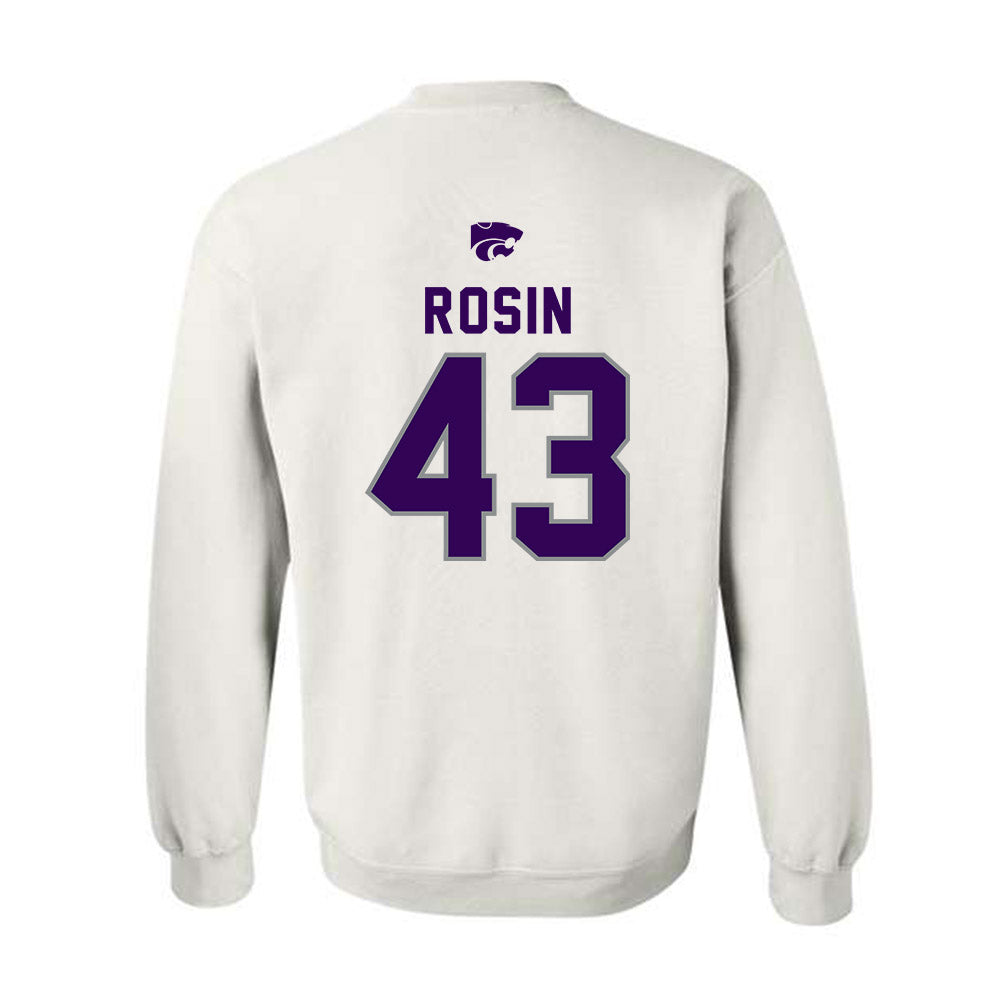 Kansas State - NCAA Baseball : Ben Rosin - EMAW Crewneck Sweatshirt-1
