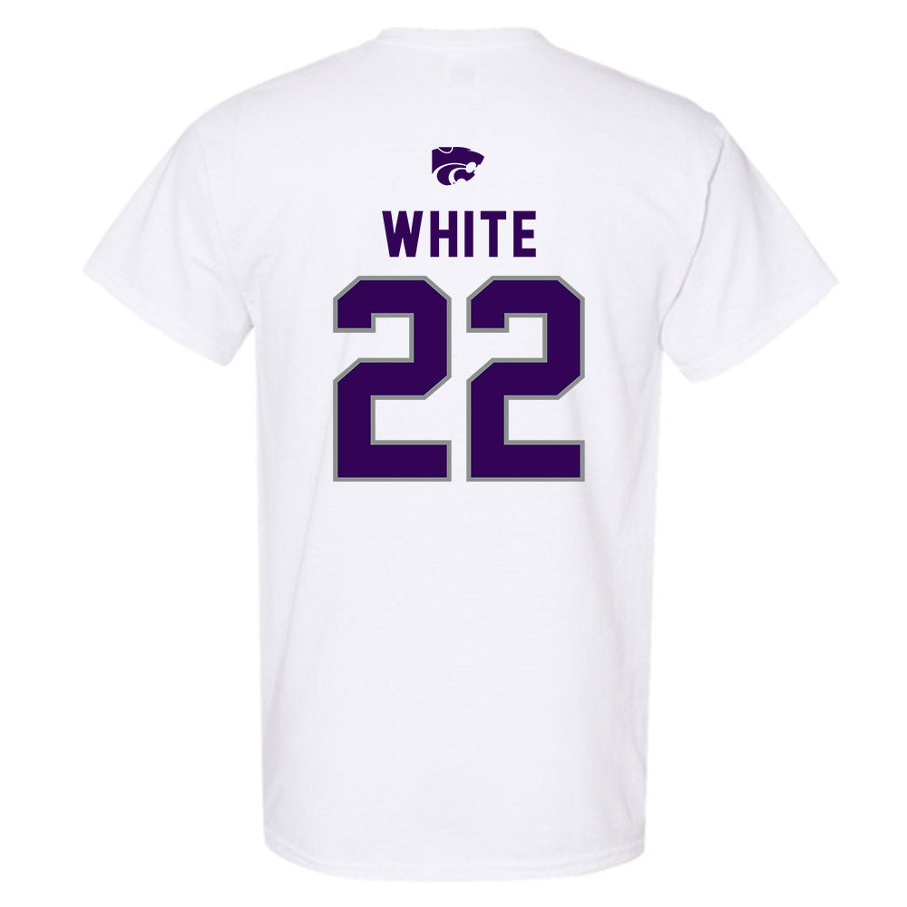 Kansas State - NCAA Women's Basketball : Ramiya White - EMAW T-Shirt-1