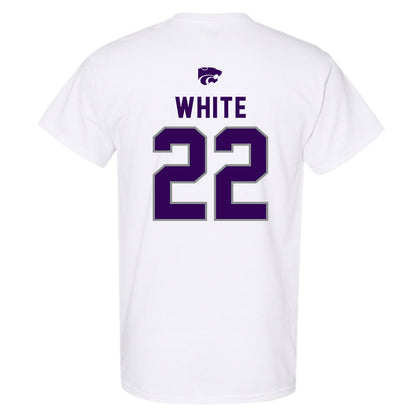 Kansas State - NCAA Women's Basketball : Ramiya White - EMAW T-Shirt-1