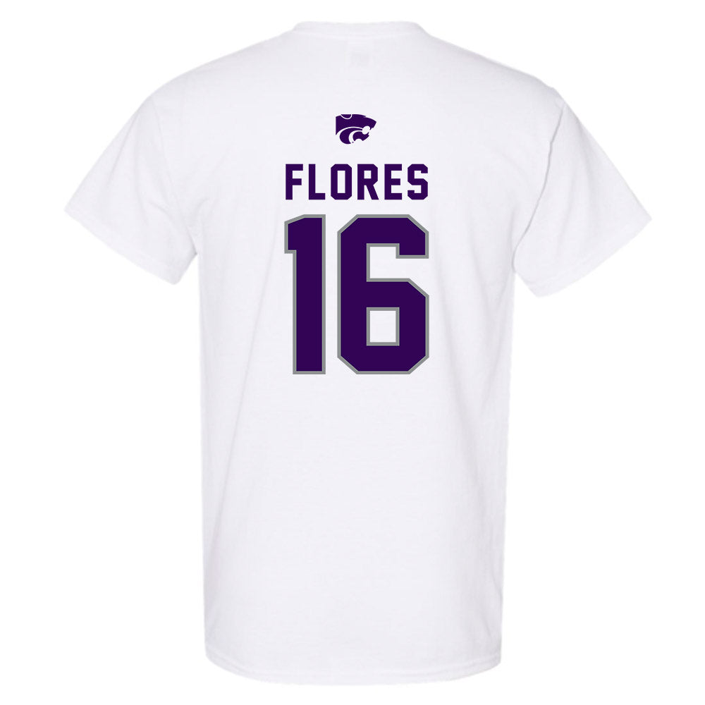 Kansas State - NCAA Baseball : Matthew Flores - EMAW T-Shirt-1