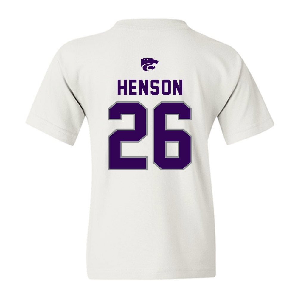 Kansas State - NCAA Baseball : Micah Henson - EMAW Youth T-Shirt-1