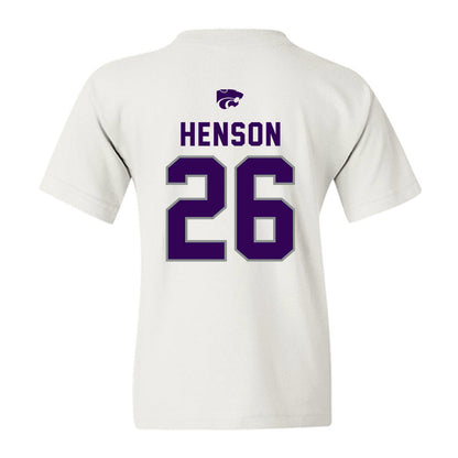 Kansas State - NCAA Baseball : Micah Henson - EMAW Youth T-Shirt-1