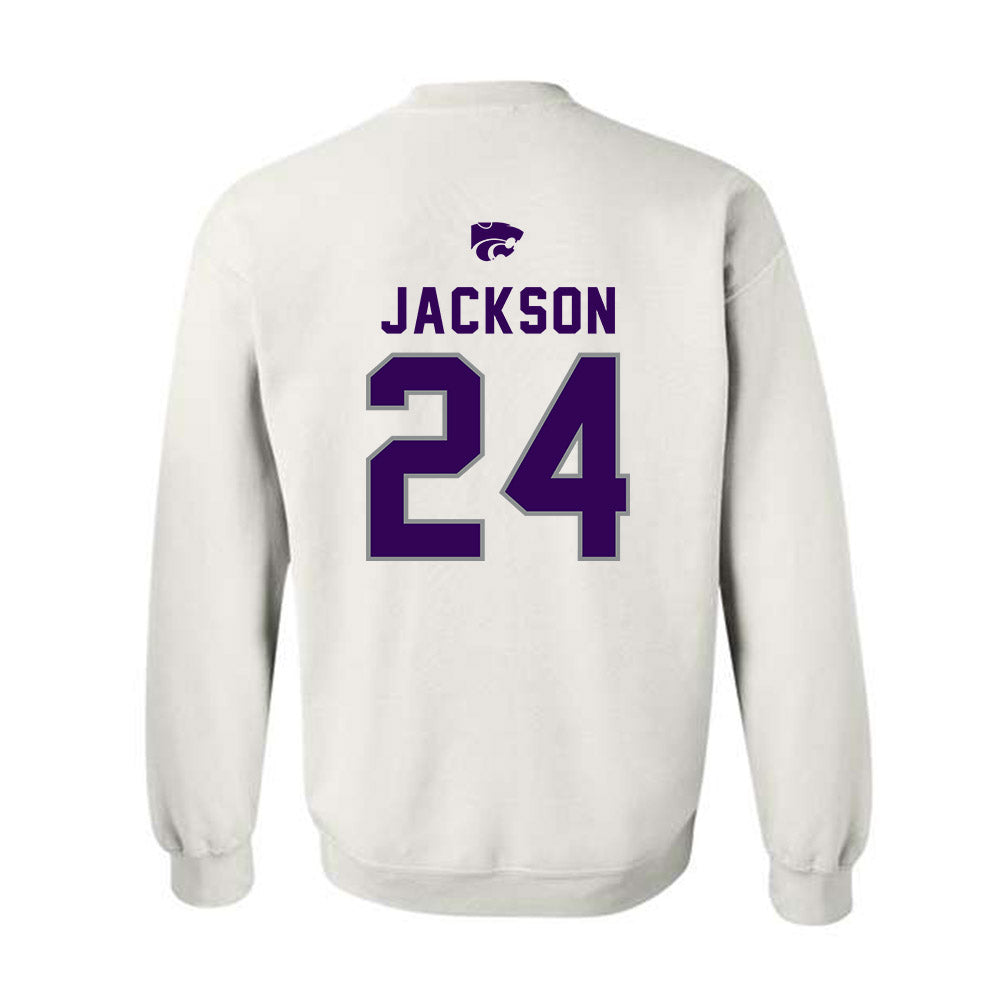 Kansas State - NCAA Football : Martel Jackson - EMAW Crewneck Sweatshirt-1