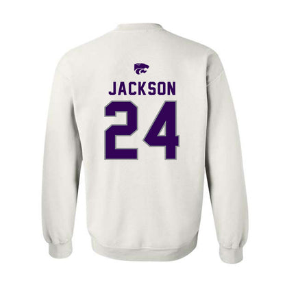 Kansas State - NCAA Football : Martel Jackson - EMAW Crewneck Sweatshirt-1