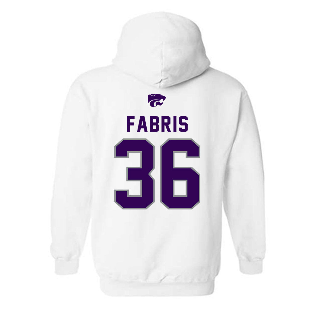 Kansas State - NCAA Football : Jack Fabris - EMAW Hooded Sweatshirt-1