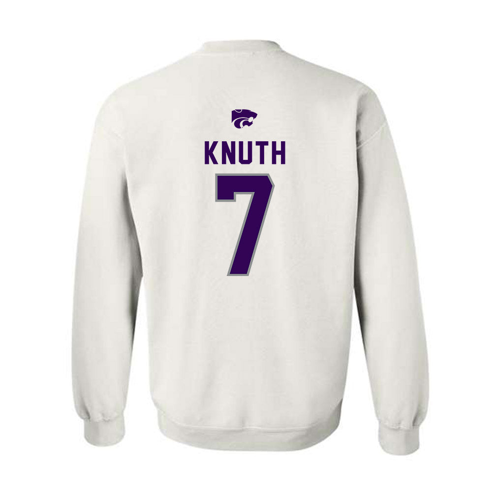 Kansas State - NCAA Football : Jacob Knuth - EMAW Crewneck Sweatshirt-1