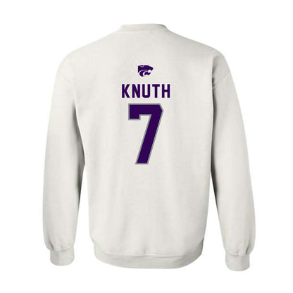 Kansas State - NCAA Football : Jacob Knuth - EMAW Crewneck Sweatshirt-1