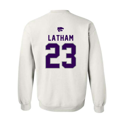 Kansas State - NCAA Women's Volleyball : Lauren Latham - EMAW Crewneck Sweatshirt-1