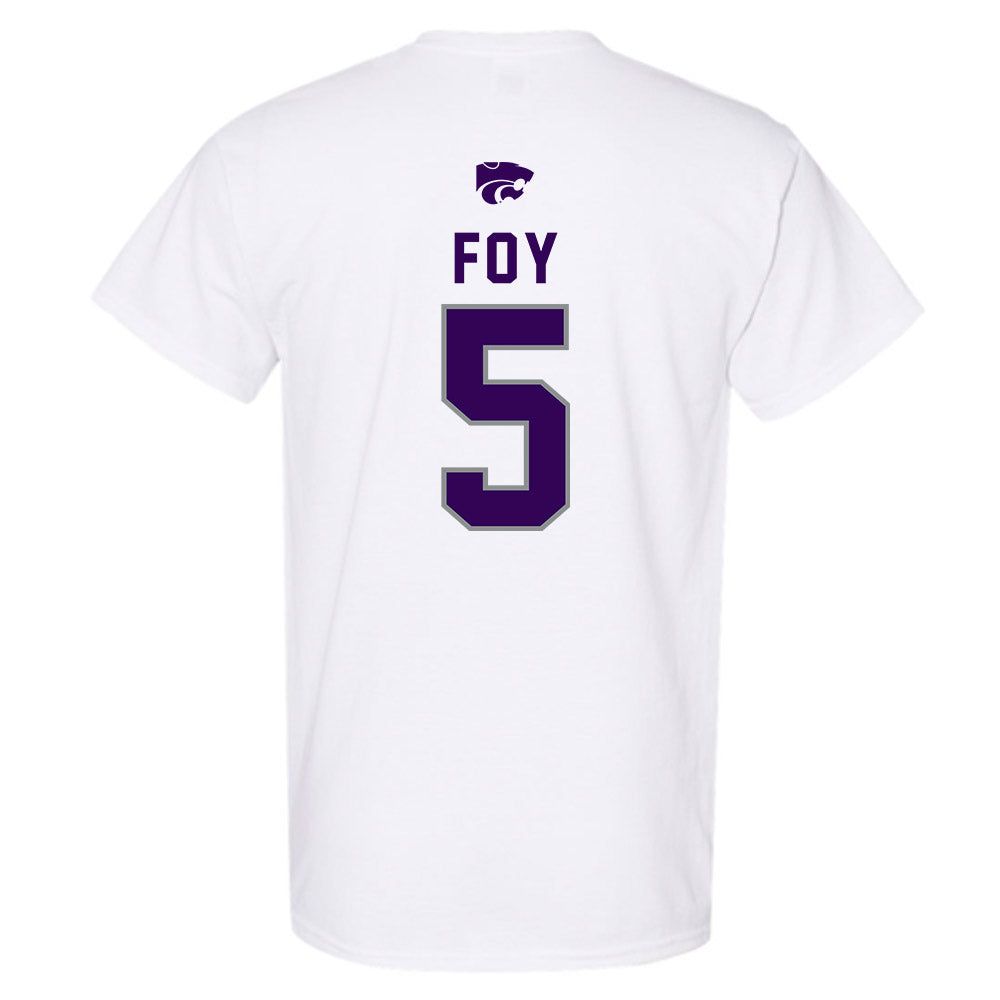 Kansas State - NCAA Women's Basketball : Aniya' Foy - EMAW T-Shirt-1