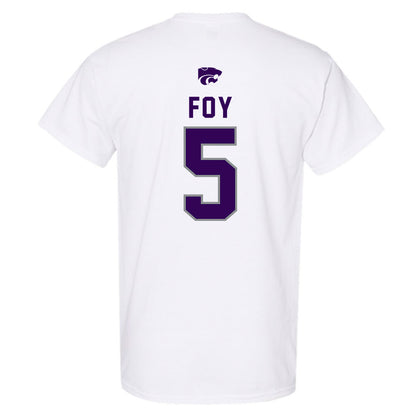 Kansas State - NCAA Women's Basketball : Aniya' Foy - EMAW T-Shirt-1