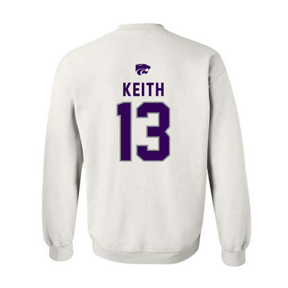 Kansas State - NCAA Football : Kaprice Keith - EMAW Crewneck Sweatshirt-1