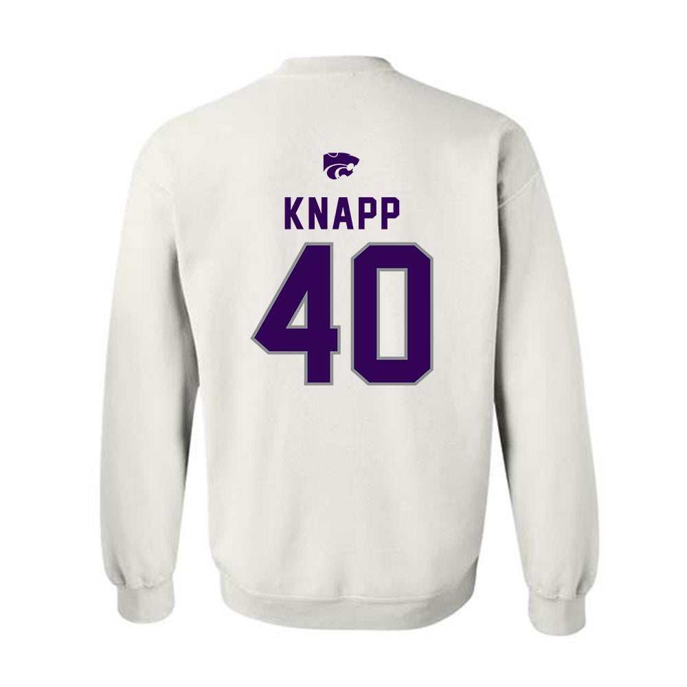 Kansas State - NCAA Football : Dalton Knapp - EMAW Crewneck Sweatshirt-1