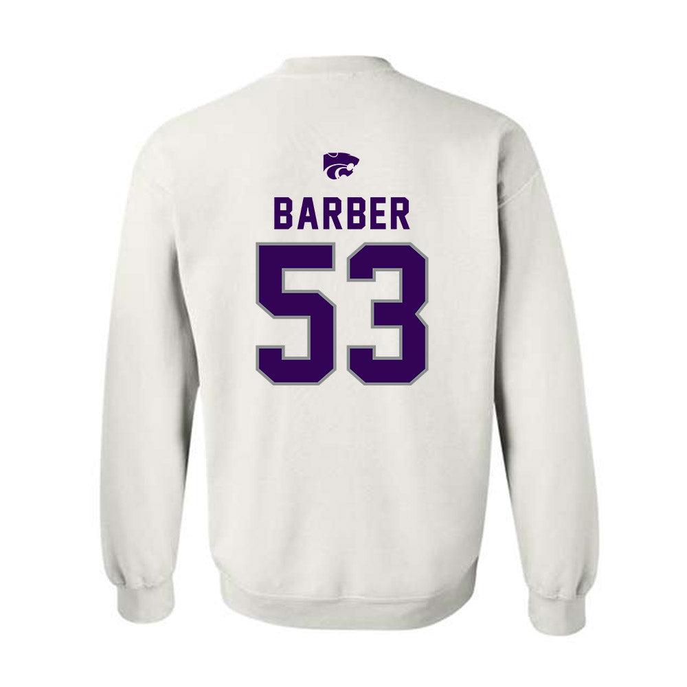 Kansas State - NCAA Football : Lamarcus Barber - EMAW Crewneck Sweatshirt-1