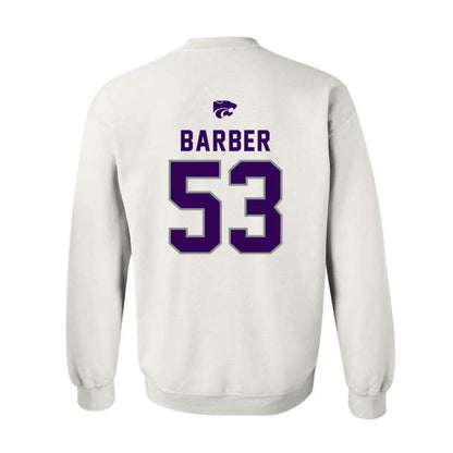 Kansas State - NCAA Football : Lamarcus Barber - EMAW Crewneck Sweatshirt-1