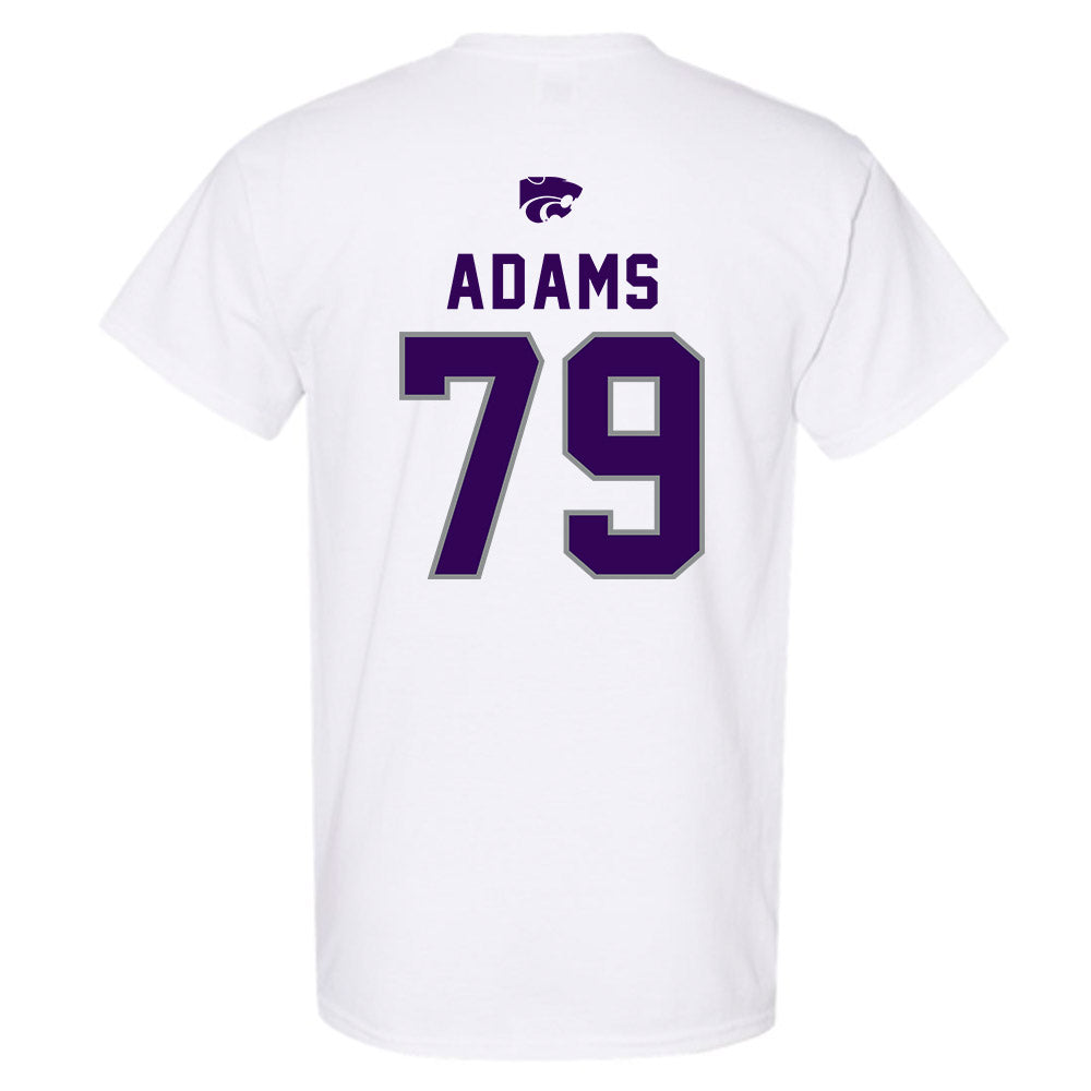 Kansas State - NCAA Football : Charlie Adams - EMAW T-Shirt-1