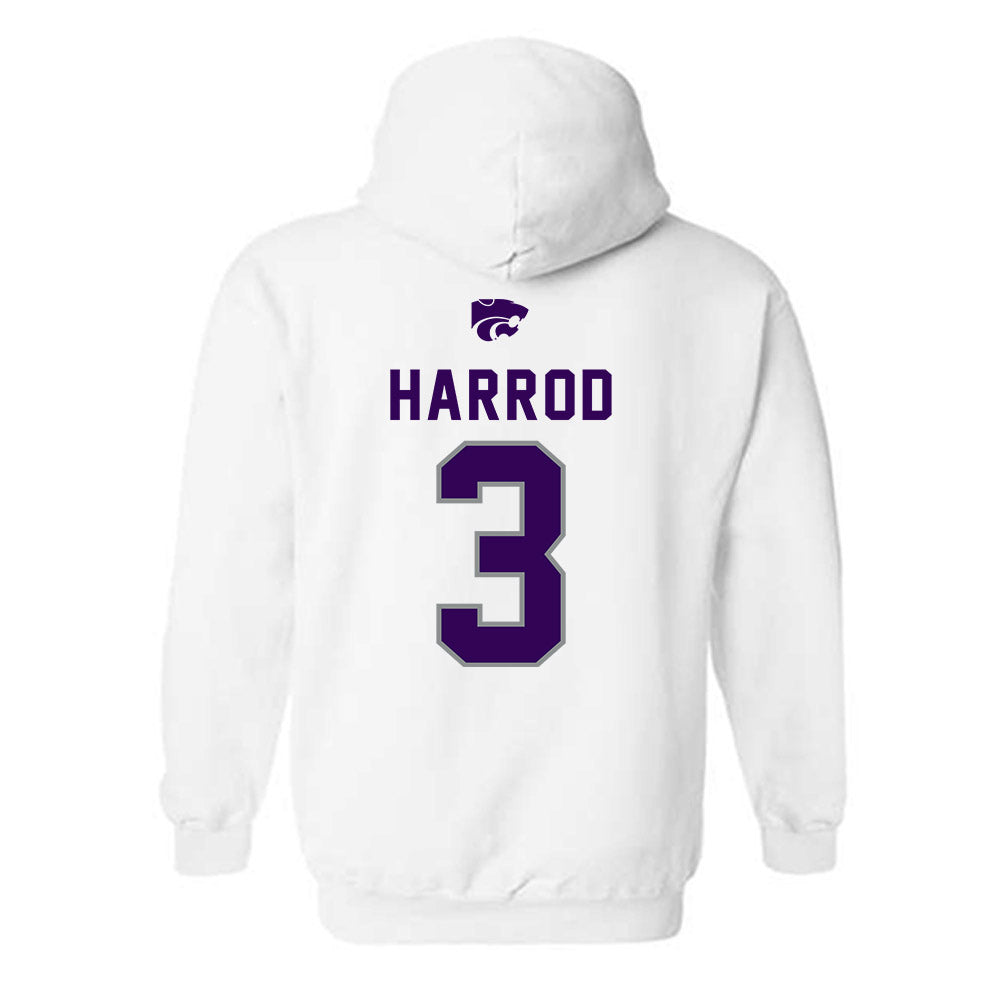 Kansas State - NCAA Women's Basketball : Brandie Harrod - EMAW Hooded Sweatshirt-1