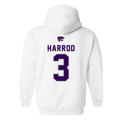 Kansas State - NCAA Women's Basketball : Brandie Harrod - EMAW Hooded Sweatshirt-1