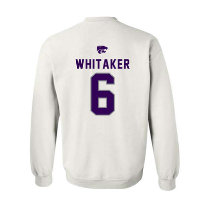 Kansas State - NCAA Football : Darien Whitaker - EMAW Crewneck Sweatshirt-1