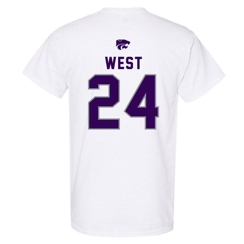 Kansas State - NCAA Football : Tanner West - EMAW T-Shirt-1