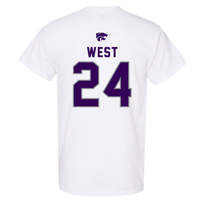 Kansas State - NCAA Football : Tanner West - EMAW T-Shirt-1