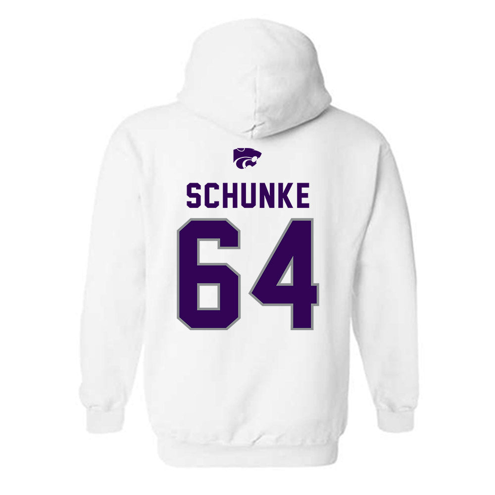 Kansas State - NCAA Football : Navarro Schunke - EMAW Hooded Sweatshirt-1